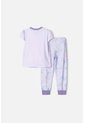Pijama De Frozen Pantalón Largo Lavanda Claro Para Niña 2T A 6T 3T de Disney