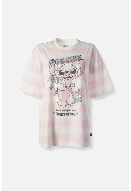 Camiseta De Lilo Y Stitch Oversized Fit Para Mujer XL