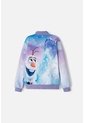Chaqueta De Frozen Con Cierre Lila Para Niña 4 de Disney