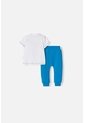 Conjunto De Pato Donald Con Pantalón Largo Blanco Y Azul Para Bebé Niño 3-6 de Disney