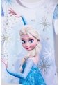 Camiseta De Frozen Manga Corta Blanco Para Niña 2T A 6T 3T de Disney