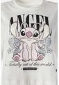 Camiseta De Lilo & Stitch Boxy Fit Para Mujer L de Disney