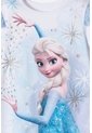 Camiseta De Frozen Manga Corta Blanco Para Niña 2T A 6T 3T de Disney