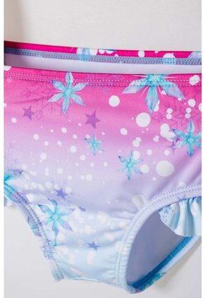 Conjunto De Baño De Frozen Manga Larga Multicolor Para Niña 2T A 6T 3T