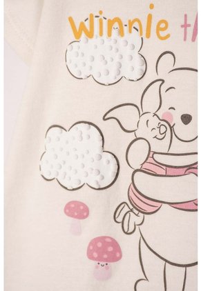 Conjunto De Winnie The Pooh Marfil 6-9