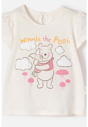 Conjunto De Winnie The Pooh Marfil 6-9