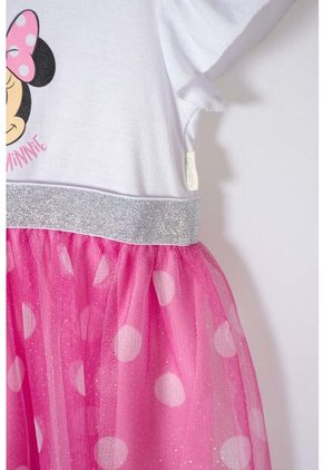 Vestido De Minnie Mouse Con Bolero Multicolor Para Bebé Niña. 9-12