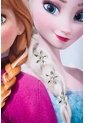Camiseta De Frozen Manga Corta Azul Cielo Para Niña 2T A 6T 2T de Disney