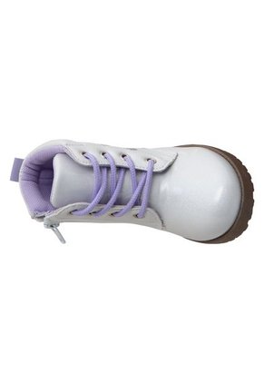 Botines Irid Para Niña Pequeña Plateado Disney 197653 Payless