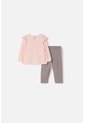 Conjunto De Tambor Pantalón Largo Rosa Para Bebé Niña 9-12 de Disney