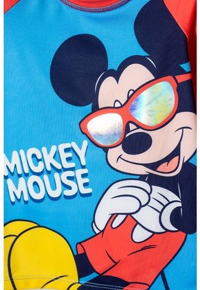 Conjunto De Baño De Mickey Mouse Manga Larga Multicolor Para Niño 2T A 6T 3T