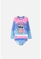 Conjunto De Baño De Stitch Manga Larga Multicolor Para Niña 10 de Disney