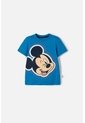 Camiseta De Mickey Mouse Manga Corta Azul Para Niño 2T A 6T 4T de Disney