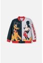 Chaqueta De Mickey Mouse Con Cierre Multicolor Para Niño 2T A 6T 4T de Disney