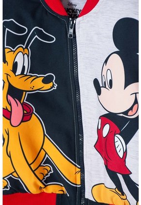Chaqueta De Mickey Mouse Con Cierre Multicolor Para Niño 2T A 6T 4T