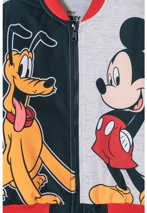 Chaqueta De Mickey Mouse Con Cierre Multicolor Para Niño 2T A 6T 4T