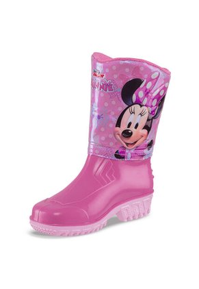 Botas Lluvia Minnie Sulaima Fucsia-Rosa Disney Para Niña
