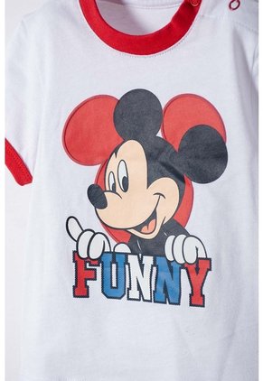 Conjunto De Mickey Mouse Pantalón Largo Multicolor Para Bebé Niño 12-18