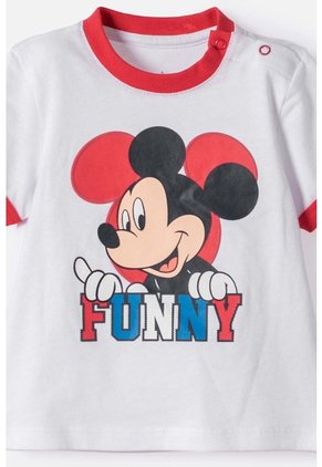 Conjunto De Mickey Mouse Pantalón Largo Multicolor Para Bebé Niño 12-18