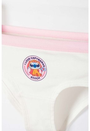 Pack X2 Panties De Stitch Y Capybara Multicolor Para Niña 8
