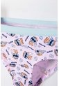 Pack X2 Panties De Stitch Y Capybara Multicolor Para Niña 8 de Disney
