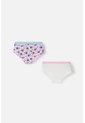 Pack X2 Panties De Stitch Y Capybara Multicolor Para Niña 8 de Disney
