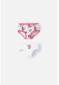 Pack X2 Panties De Minnie Mouse Multicolor Para Niña 2T A 5T 2T de Disney