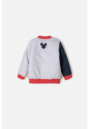 Chaqueta De Mickey Mouse Con Cierre Multicolor Para Bebé Niño 3-6