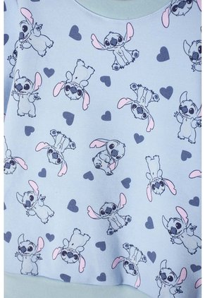 Conjunto De Stitch Pantalón Largo Azul Para Niña 2T A 5T 5T