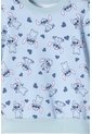 Conjunto De Stitch Pantalón Largo Azul Para Niña 2T A 5T 5T de Disney