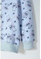Conjunto De Stitch Pantalón Largo Azul Para Niña 2T A 5T 5T de Disney