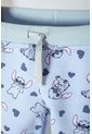 Conjunto De Stitch Pantalón Largo Azul Para Niña 2T A 5T 5T de Disney