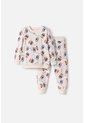 Conjunto De Stitch Y Capybara Multicolor Para Niña 2T A 6T 3T de Disney