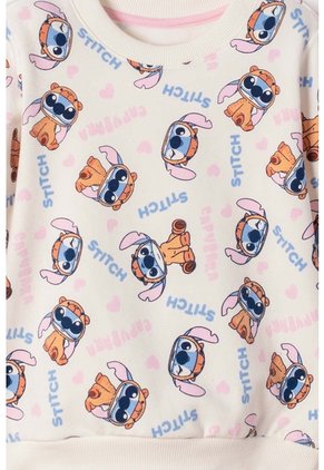 Conjunto De Stitch Y Capybara Multicolor Para Niña 2T A 6T 3T
