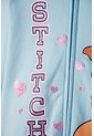 Buzo De Stitch Y Capybara Con Cierre Azul Para Niña 2T A 6T 2T de Disney