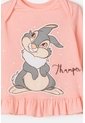 Pijama De Bambi Con Pantalón Largo Mandarina Y Marfil Para Bebé Niña 12-18 de Disney