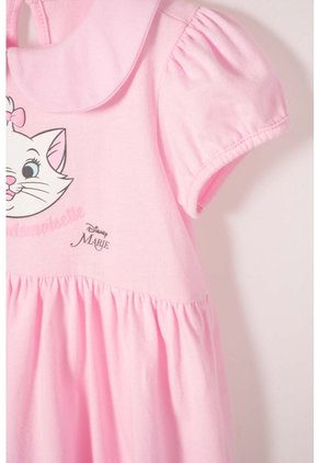 Vestido De La Gata Marie Con Body Rosado Para Bebé Niña 18-24