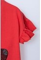 Camiseta De Minnie Mouse Roja Estampada Para Niña De 2T A 5T 4T de Disney