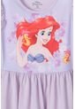 Vestido De La Sirenita Manga Corta Lila  Para Niña 4 de Disney