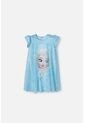 Pijama De Frozen Azul Tipo Batola Para Niña 2T A 5T 3T de Disney