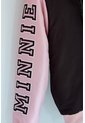 Chaqueta De Minnie Mouse Negra Y Rosada Impermeable Para Niña 8 de Disney