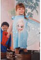 Pijama De Frozen Azul Tipo Batola Para Niña 2T A 5T 3T de Disney