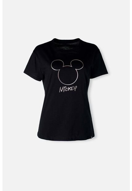 Camiseta De Mickey Mouse Regular Fit Para Mujer L