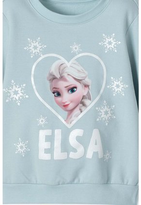 Conjunto De Frozen Con Pantalón Largo Verde Para Niña 2T A 5T 4T