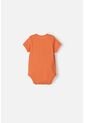 Body De Mickey Mouse Naranja Manga Corta Para Bebé Niño 18-24 de Disney