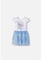 Vestido De Frozen Con Tull Blanco Para Niña 2T A 6T 2T de Disney