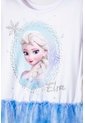 Vestido De Frozen Con Tull Blanco Para Niña 2T A 6T 2T de Disney