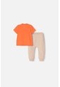 Conjunto De Pluto Pantalón Largo Naranja Para Bebé Niño 3-6 de Disney