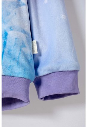 Chaqueta De Frozen Con Cierre Multicolor Para Niña 2T A 6T 5T