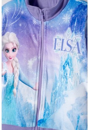Chaqueta De Frozen Con Cierre Multicolor Para Niña 2T A 6T 5T